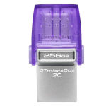 Kingston DataTraveler microDuo 3C - Chiavetta USB - 256 GB - USB 3.2 Gen 1 / USB-C